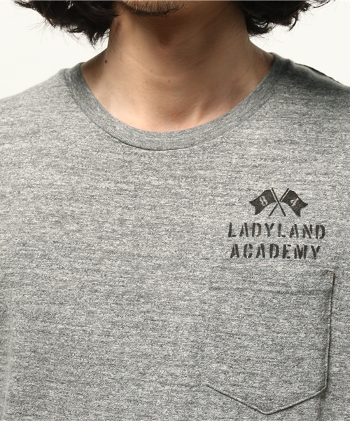 HYSTERIC GLAMOUR(ヒステリックグラマー)の「LOOKING AT YOU pt ポケ付T-SH(Tシャツ/カットソー・メンズ・ネイビー/トップグレー/グリーン系カモフラージュ/ブラック/ホワイト・LARGE/SMALL/MEDIUM/X-LARGE)」の12枚目の写真