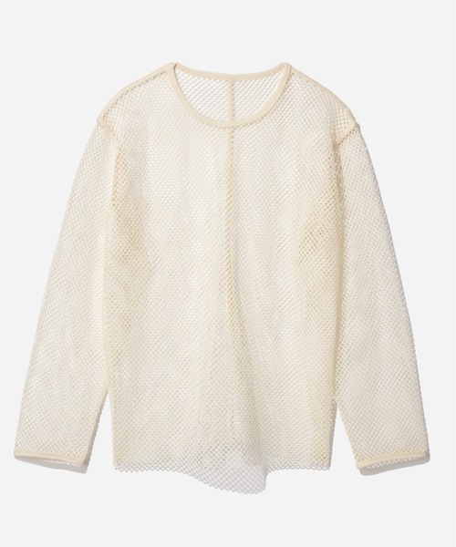 HARE(ハレ)の「オーバーメッシュカット(HARE)(Tシャツ/カットソー・メンズ・ホワイト/ブラック/レッド/パープル/ホワイト系その他・SMALL/MEDIUM)」の2枚目の写真