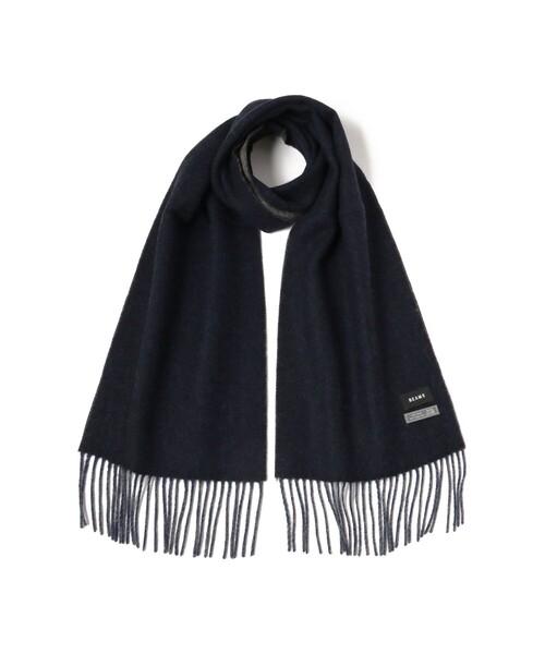 BEAMS（ビームス）の「ヘリンボーン リバーシブル マフラー（マフラー・メンズ・ネイビー/ブラック/チャコールグレー・ONE SIZE）」の17枚目の写真