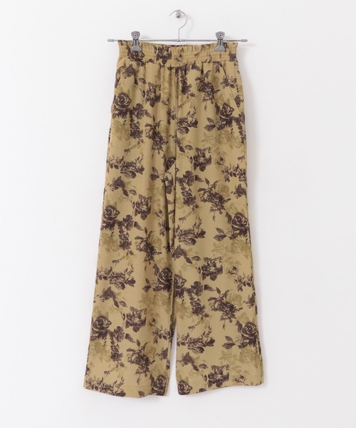 ITEMS URBANRESEARCH(アイテムズ アーバンリサーチ)の「プリントイージーワイドパンツ(その他パンツ・レディース・ブラック/キャメル・FREE)」の22枚目の写真