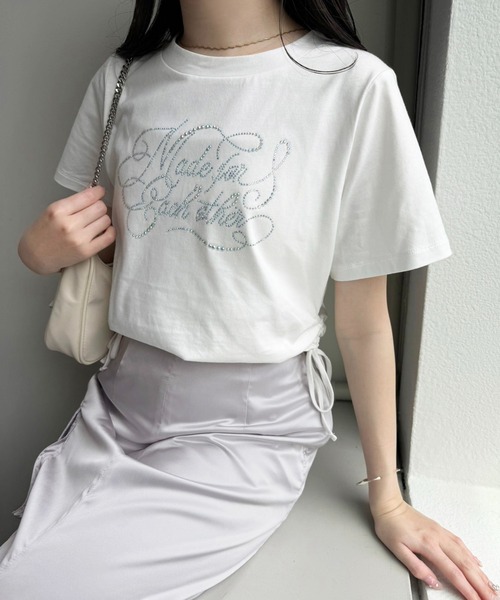 one after another NICE CLAUP（ワンアフターアナザーナイスクラップ）の「【OTONA NICE】カーゴポケットサテンスカート（スカート・レディース・アイボリー/グレー/ブラック・SMALL/MEDIUM）」の20枚目の写真