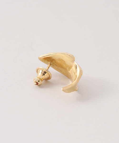 JOURNAL STANDARD(ジャーナルスタンダード)の「【MAISON DPULSE×TOLIGHT】 FLOWER*LEAF ピアス(ピアス(両耳用)・レディース・ゴールド・FREE)」の3枚目の写真