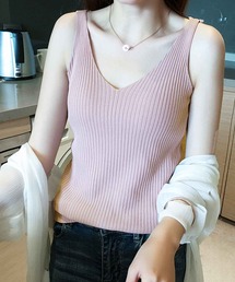 【ZOZO限定】Vネックタンクトップ
