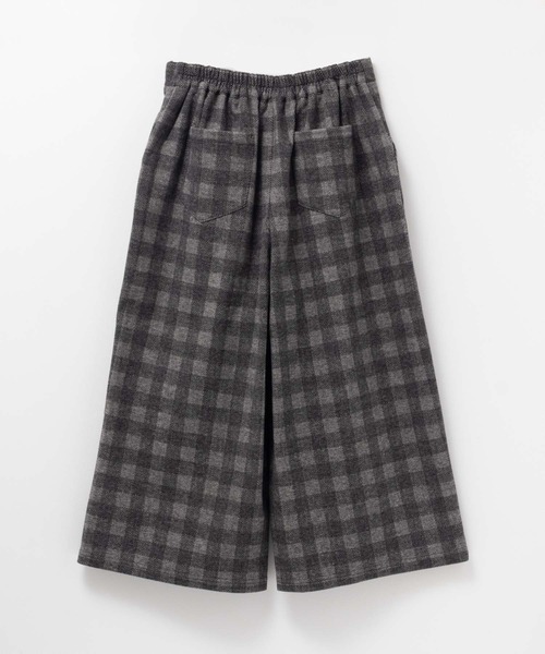 Howdy Marie(ハウディ―マリー)の「Howdy Marie ニットワイドクロプト丈 ストレッチパンツ(その他パンツ・レディース・チャコールグレー/グレー/チェック・L/M)」の20枚目の写真