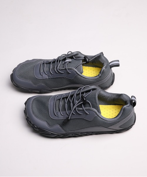 shoes365(シューズスリーシックスファイヴ)の「【shoes365】メッシュデザイン防滑アウトドアシューズ(その他シューズ・レディース・ダークグレー/ブラック・24.5cm/25.0cm/25.5cm/26.0cm/26.5cm/27.0cm)」の14枚目の写真