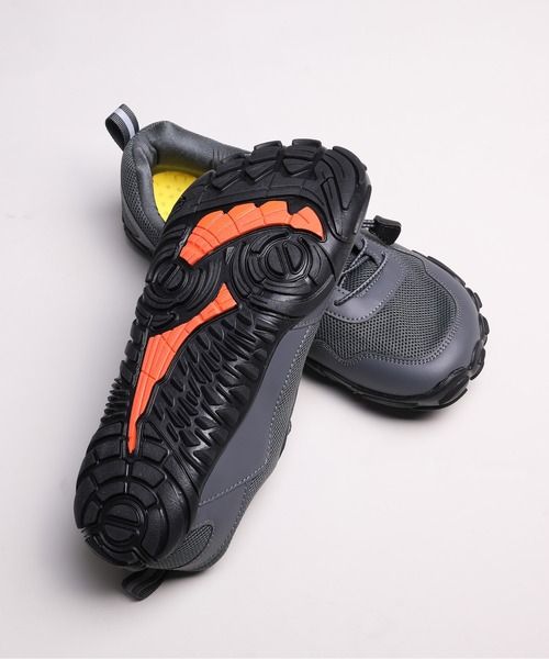 shoes365(シューズスリーシックスファイヴ)の「【shoes365】メッシュデザイン防滑アウトドアシューズ(その他シューズ・レディース・ダークグレー/ブラック・24.5cm/25.0cm/25.5cm/26.0cm/26.5cm/27.0cm)」の16枚目の写真