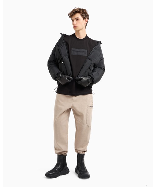 【セール】【A|X アルマーニ エクスチェンジ】ADE AXロゴ 半袖クルーネックTシャツ（Tシャツ/カットソー）｜ARMANI EXCHANGE（アルマーニエクスチェンジ）