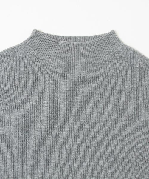 BEAUTY&YOUTH UNITED ARROWS（ビューティーアンドユースユナイテッドアローズ）の「BY∵ ウールカシミヤボトルネックニット◆（ニット/セーター・レディース・ホワイト/ブラック/グレー/オリーブ/ケリー・FREE）」の8枚目の写真