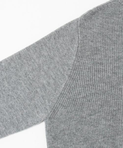 BEAUTY&YOUTH UNITED ARROWS（ビューティーアンドユースユナイテッドアローズ）の「BY∵ ウールカシミヤボトルネックニット◆（ニット/セーター・レディース・ホワイト/ブラック/グレー/オリーブ/ケリー・FREE）」の9枚目の写真