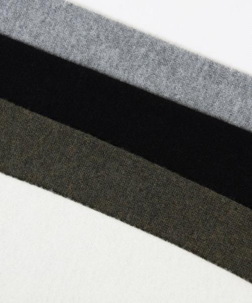 BEAUTY&YOUTH UNITED ARROWS（ビューティーアンドユースユナイテッドアローズ）の「BY∵ ウールカシミヤボトルネックニット◆（ニット/セーター・レディース・ホワイト/ブラック/グレー/オリーブ/ケリー・FREE）」の11枚目の写真