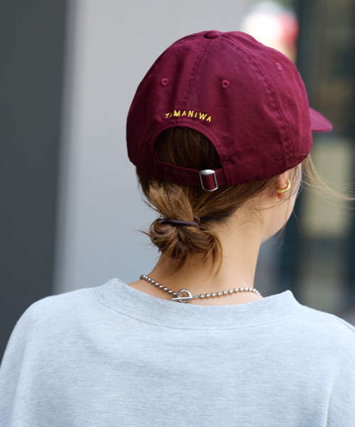 ROSTER SOX(ロスターソックス)の「【ROSTER SOX /ロスターソックス】 NL LOGO CAP:キャップ(キャップ・レディース・ボルドー/ネイビー/カーキ・FREE)」の7枚目の写真