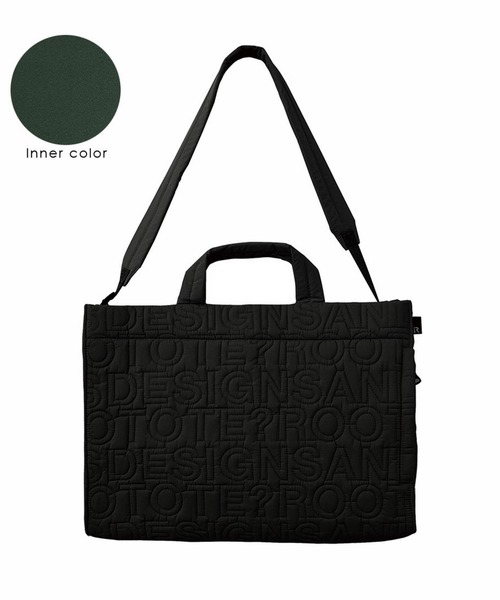 ROOTOTE（ルートート）の「ルートート / SN.MED.AS-QUILT-A（ショルダーバッグ・レディース・ブルー/ブラック/イエロー/グレー・FREE）」の3枚目の写真