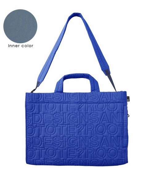 ROOTOTE（ルートート）の「ルートート / SN.MED.AS-QUILT-A（ショルダーバッグ・レディース・ブルー/ブラック/イエロー/グレー・FREE）」の8枚目の写真