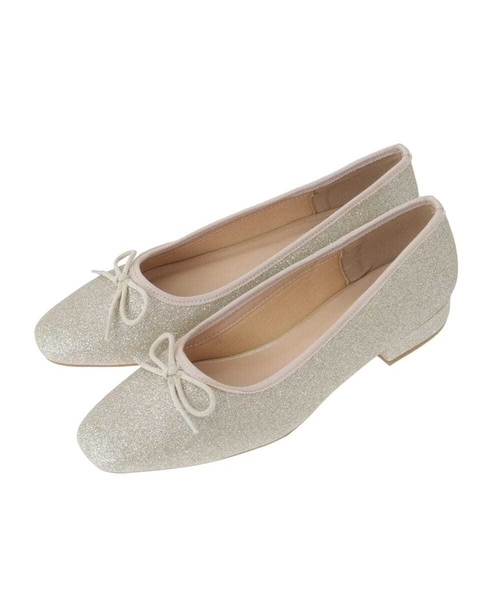 a.v.v（アーヴェヴェ）の「アソートバレエシューズ（バレエシューズ・レディース・ブラック/ゴールド・23.5/24.5/22.5）」の19枚目の写真