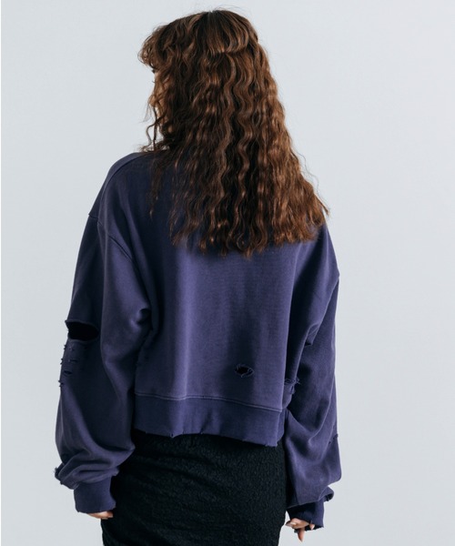 Lui's（ルイス）の「【cierio /シエリオ 】スウェットプルオーバー（Tシャツ/カットソー・レディース・ブラック/ネイビー・FREE）」の16枚目の写真