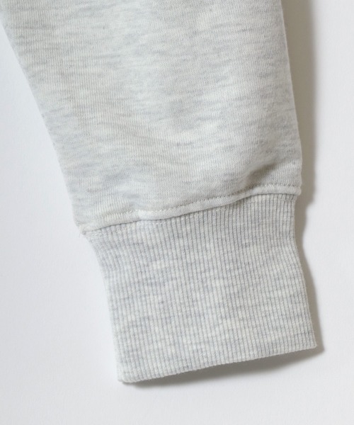 U.S. POLO ASSN.（ユーエスポロアッスン）の「U.S. POLO ASSN./ユーエスポロアッスン 別注 オーバーサイズ 裏毛 ロゴ ワンポイント刺繍 スウェット ジップアップパーカー/長袖 トップス フルジップパーカー/レディース メンズ（パーカー・メンズ・グレー/オートミール/ブラック/チャコールグレー・L/M/LL）」の22枚目の写真