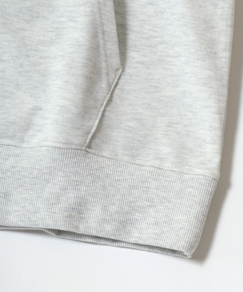 U.S. POLO ASSN.（ユーエスポロアッスン）の「U.S. POLO ASSN./ユーエスポロアッスン 別注 オーバーサイズ 裏毛 ロゴ ワンポイント刺繍 スウェット ジップアップパーカー/長袖 トップス フルジップパーカー/レディース メンズ（パーカー・メンズ・グレー/オートミール/ブラック/チャコールグレー・L/M/LL）」の17枚目の写真