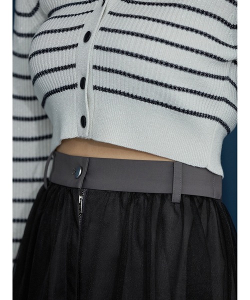 【セール】Vネックニットラメカーデ(ニット/セーター)|Stylevoice for xxx(スタイルヴォイスフォー) 【セール】Vネックニットラメカーデ(ニット/セーター)|Stylevoice for xxx(スタイルヴォイスフォー)