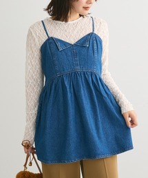 Sugar spoon | ・SUGAR　SPOON　デニムキャミチュニック(チュニック)