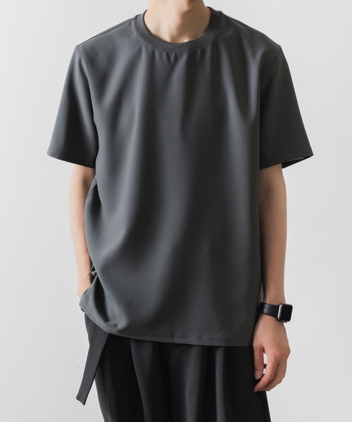 新品未使用＊ENFOLD  PEツイル  Tシャツ セール】PE コンパクトツイル S/S TEE / PE COMPACT TWILL S/S