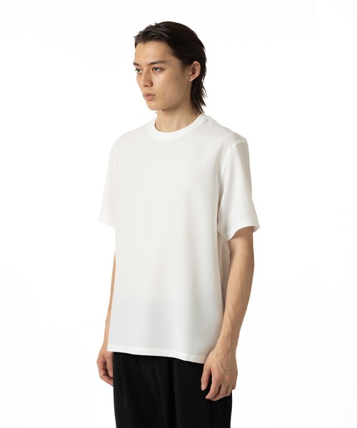 ATTACHMENT（アタッチメント）の「PE コンパクトツイル S/S TEE / PE COMPACT TWILL S/S TEE（Tシャツ/カットソー・メンズ・ホワイト/グレー/ブラック・1/2/3/4）」の4枚目の写真