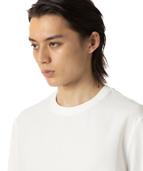 ATTACHMENT（アタッチメント）の「PE コンパクトツイル S/S TEE / PE COMPACT TWILL S/S TEE（Tシャツ/カットソー・メンズ・ホワイト/グレー/ブラック・1/2/3/4）」の6枚目の写真
