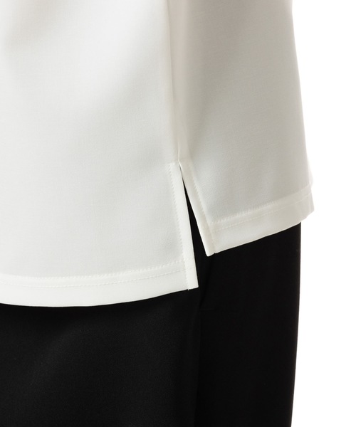 ATTACHMENT（アタッチメント）の「PE コンパクトツイル S/S TEE / PE COMPACT TWILL S/S TEE（Tシャツ/カットソー・メンズ・ホワイト/グレー/ブラック・1/2/3/4）」の7枚目の写真