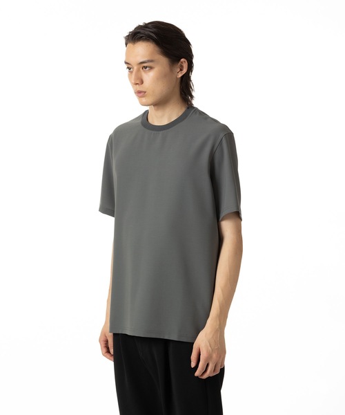ATTACHMENT（アタッチメント）の「PE コンパクトツイル S/S TEE / PE COMPACT TWILL S/S TEE（Tシャツ/カットソー・メンズ・ホワイト/グレー/ブラック・1/2/3/4）」の9枚目の写真