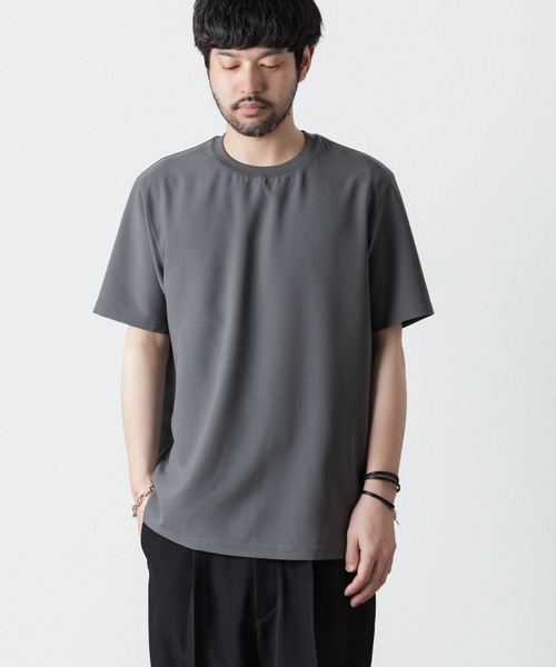 ATTACHMENT（アタッチメント）の「PE コンパクトツイル S/S TEE / PE COMPACT TWILL S/S TEE（Tシャツ/カットソー・メンズ・ホワイト/グレー/ブラック・1/2/3/4）」の15枚目の写真