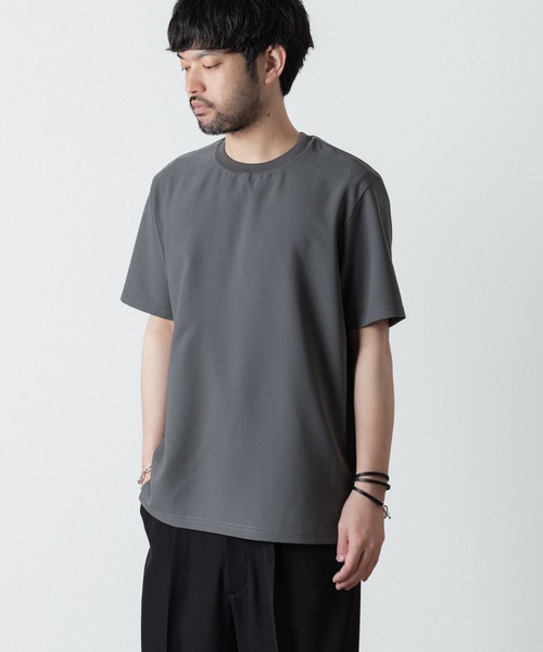 ATTACHMENT（アタッチメント）の「PE コンパクトツイル S/S TEE / PE COMPACT TWILL S/S TEE（Tシャツ/カットソー・メンズ・ホワイト/グレー/ブラック・1/2/3/4）」の12枚目の写真