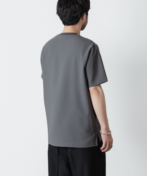 ATTACHMENT（アタッチメント）の「PE コンパクトツイル S/S TEE / PE COMPACT TWILL S/S TEE（Tシャツ/カットソー・メンズ・ホワイト/グレー/ブラック・1/2/3/4）」の14枚目の写真
