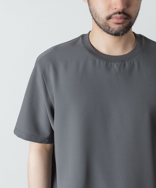 ATTACHMENT（アタッチメント）の「PE コンパクトツイル S/S TEE / PE COMPACT TWILL S/S TEE（Tシャツ/カットソー・メンズ・ホワイト/グレー/ブラック・1/2/3/4）」の16枚目の写真