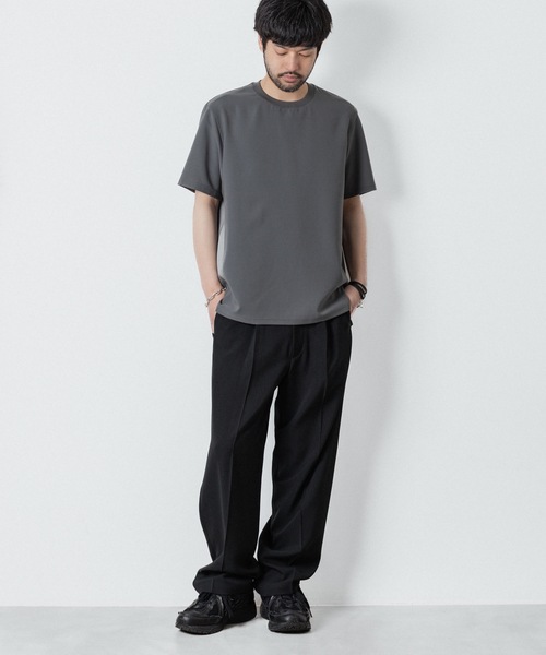 ATTACHMENT（アタッチメント）の「PE コンパクトツイル S/S TEE / PE COMPACT TWILL S/S TEE（Tシャツ/カットソー・メンズ・ホワイト/グレー/ブラック・1/2/3/4）」の19枚目の写真