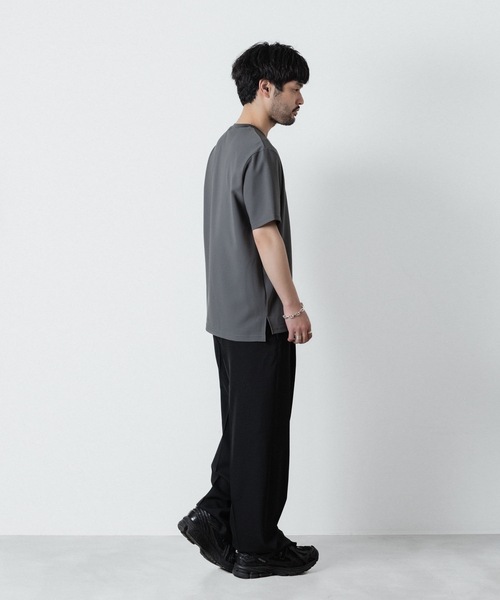 ATTACHMENT（アタッチメント）の「PE コンパクトツイル S/S TEE / PE COMPACT TWILL S/S TEE（Tシャツ/カットソー・メンズ・ホワイト/グレー/ブラック・1/2/3/4）」の20枚目の写真