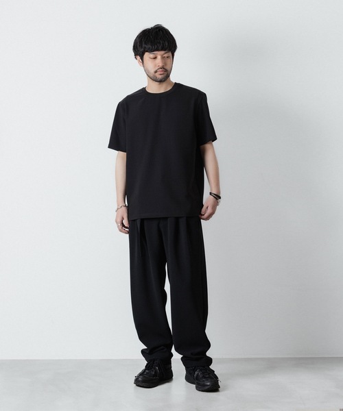 ATTACHMENT（アタッチメント）の「PE コンパクトツイル S/S TEE / PE COMPACT TWILL S/S TEE（Tシャツ/カットソー・メンズ・ホワイト/グレー/ブラック・1/2/3/4）」の21枚目の写真