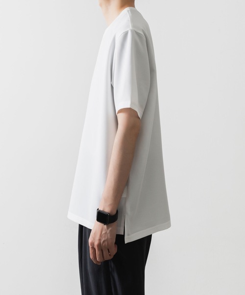ATTACHMENT（アタッチメント）の「PE コンパクトツイル S/S TEE / PE COMPACT TWILL S/S TEE（Tシャツ/カットソー・メンズ・ホワイト/グレー/ブラック・1/2/3/4）」の5枚目の写真