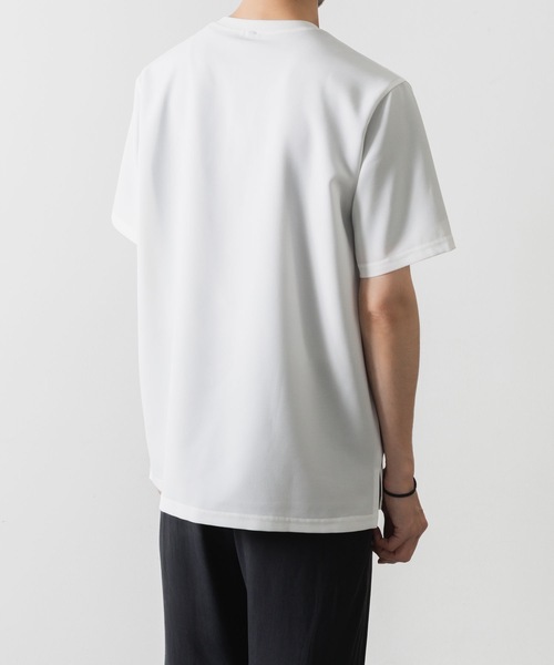 ATTACHMENT（アタッチメント）の「PE コンパクトツイル S/S TEE / PE COMPACT TWILL S/S TEE（Tシャツ/カットソー・メンズ・ホワイト/グレー/ブラック・1/2/3/4）」の6枚目の写真