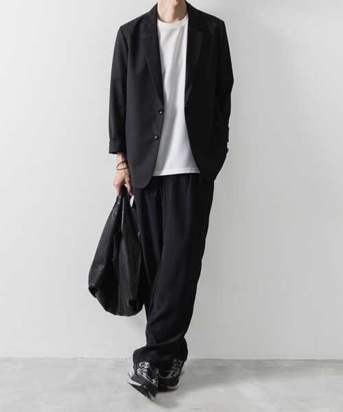 ATTACHMENT（アタッチメント）の「PE コンパクトツイル S/S TEE / PE COMPACT TWILL S/S TEE（Tシャツ/カットソー・メンズ・ホワイト/グレー/ブラック・1/2/3/4）」の9枚目の写真