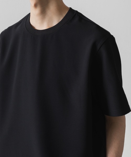 ATTACHMENT（アタッチメント）の「PE コンパクトツイル S/S TEE / PE COMPACT TWILL S/S TEE（Tシャツ/カットソー・メンズ・ホワイト/グレー/ブラック・1/2/3/4）」の13枚目の写真