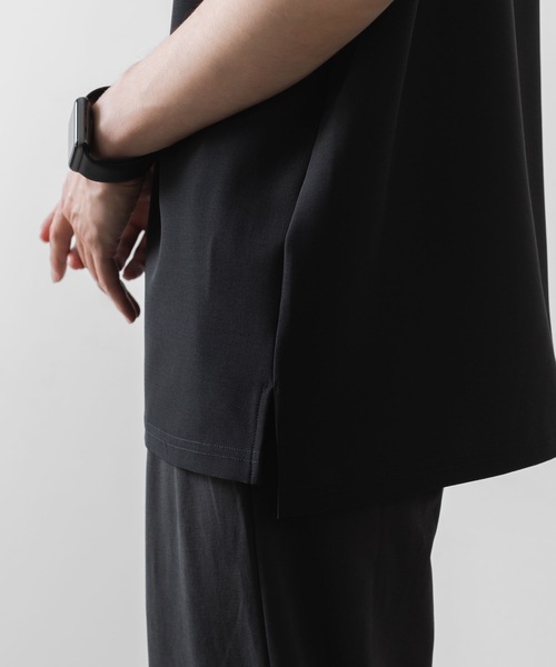ATTACHMENT（アタッチメント）の「PE コンパクトツイル S/S TEE / PE COMPACT TWILL S/S TEE（Tシャツ/カットソー・メンズ・ホワイト/グレー/ブラック・1/2/3/4）」の14枚目の写真