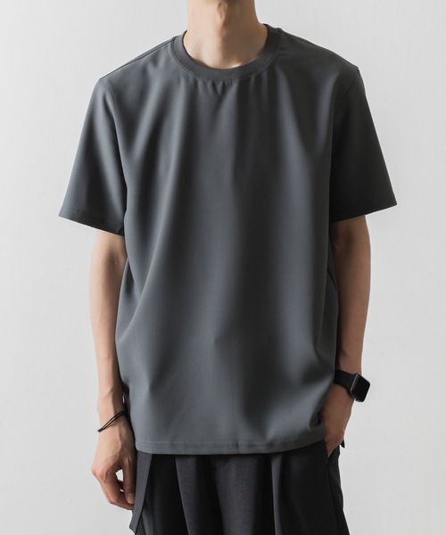 ATTACHMENT（アタッチメント）の「PE コンパクトツイル S/S TEE / PE COMPACT TWILL S/S TEE（Tシャツ/カットソー・メンズ・ホワイト/グレー/ブラック・1/2/3/4）」の17枚目の写真
