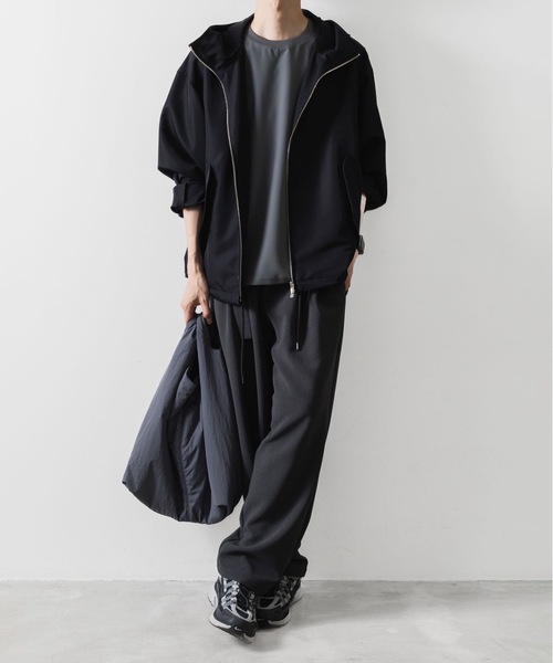 ATTACHMENT（アタッチメント）の「PE コンパクトツイル S/S TEE / PE COMPACT TWILL S/S TEE（Tシャツ/カットソー・メンズ・ホワイト/グレー/ブラック・1/2/3/4）」の22枚目の写真