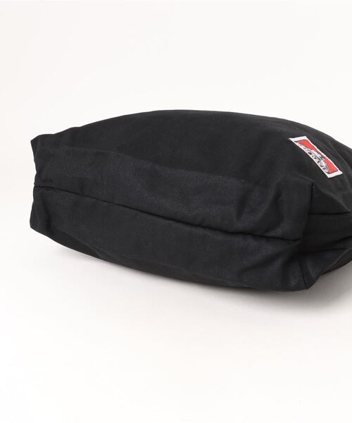 BEN DAVIS(ベンデイビス)の「【BEN DAVIS】2WAY SHOULDER TOTE BAG(ショルダーバッグ・メンズ・ブラック/ナチュラル・FREE)」の8枚目の写真