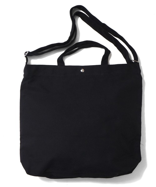 BEN DAVIS(ベンデイビス)の「【BEN DAVIS】2WAY SHOULDER TOTE BAG(ショルダーバッグ・メンズ・ブラック/ナチュラル・FREE)」の5枚目の写真