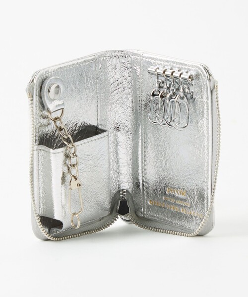 perche（ペルケ）の「【別注】＜perche＞レザードット キーケース（キーケース/キーアクセサリー・レディース・ケリーグリーン/ブラック/シルバー・FREE）」の17枚目の写真