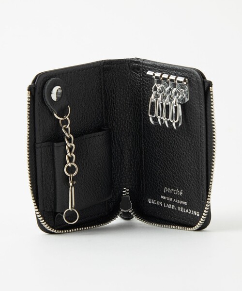 別注】＜perche＞レザードット キーケース（キーケース/キー