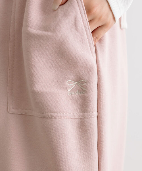 OLIVE des OLIVE(オリーブデオリーブ)の「裾ドロストスウェットパンツ(その他パンツ・レディース・オートミール/ピンク/トップグレー/スミクロ・FREE)」の19枚目の写真
