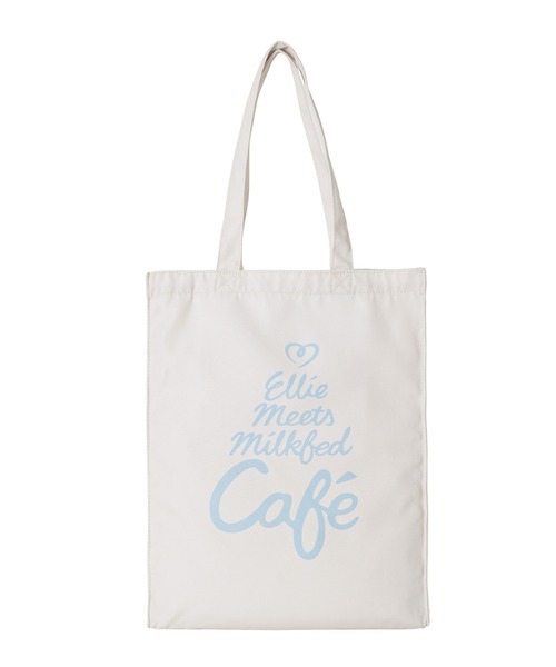 MILKFED.(ミルクフェド)の「MILKFED.xOMIYA ELLIE JUICE TOTE BAG(トートバッグ・レディース・ホワイト・ONE SIZE)」の6枚目の写真