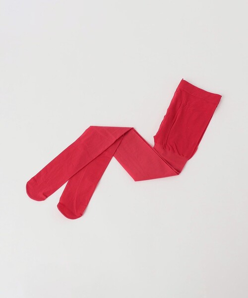 BEAUTY&YOUTH UNITED ARROWS(ビューティーアンドユースユナイテッドアローズ)の「15デニール カラータイツ(タイツ/ストッキング・レディース・ブラック/レッド・FREE)」の2枚目の写真