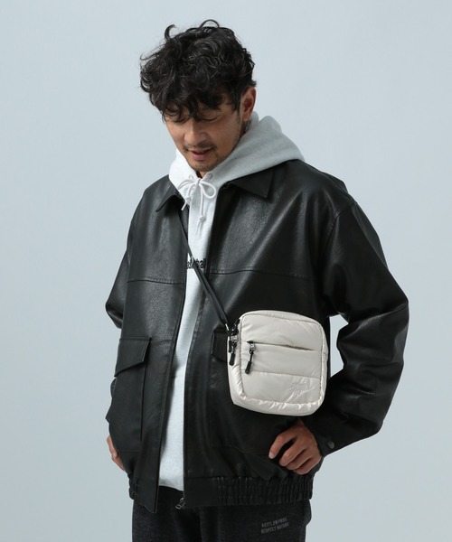 MILLER（ミラー）の「【MILLER×BAYFLOW】別注中綿ミニショルダーバッグ（ショルダーバッグ・メンズ・ナチュラル/ブルー/ブラック・FREE）」の14枚目の写真